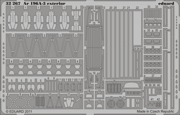 Eduard 32267 Ar 196A-3 exterior for REVELL 1/32