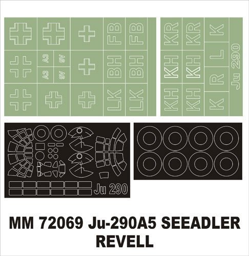 Montex MM72069 Ju-290A5 REVELL 4340 1/72