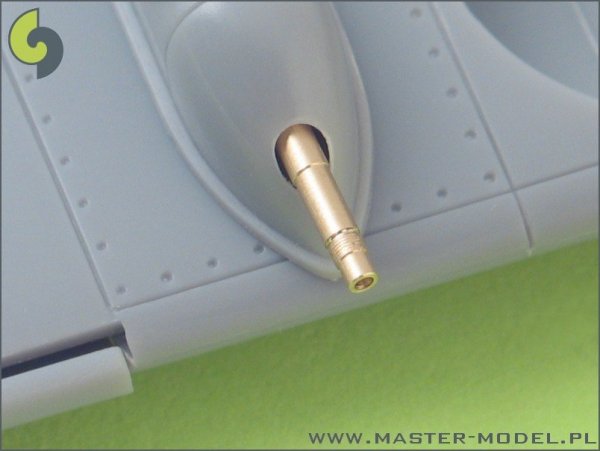 Master AM-48-016 German aircraft machine gun MK 108 (30mm) barrels &amp; blast tubes (2pcs) (1:48)