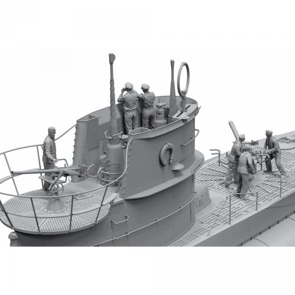 Border Model BR-002 German Submariners &amp; Commanders (in action) resin figures 6 Pcs. 1/35