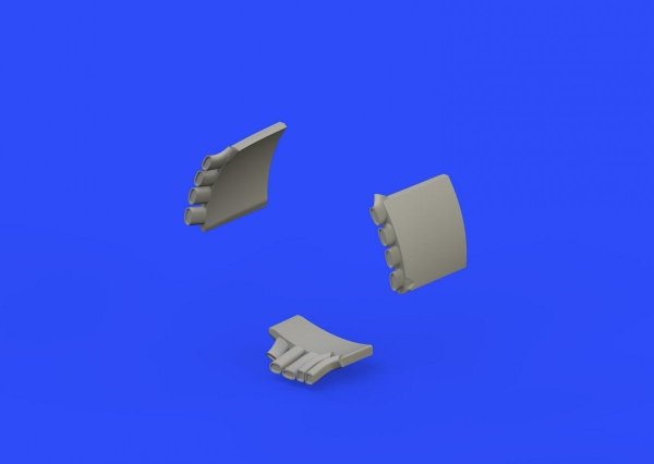 Eduard 648381 Fw 190A exhaust stacks EDUARD 1/48 
