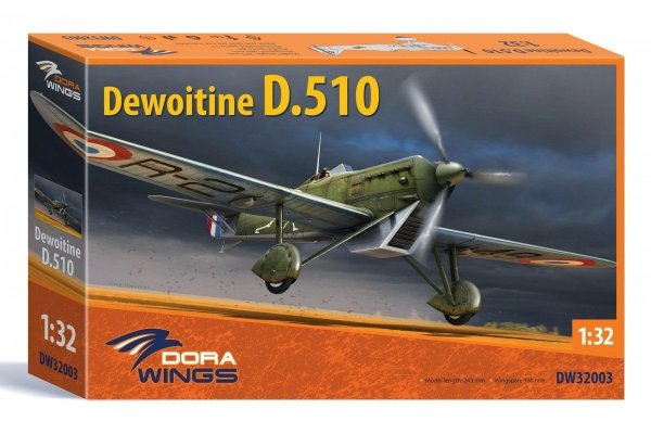 Dora Wings 32003 Dewoitine D.510 1/32