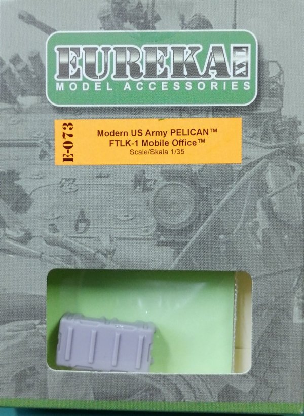 Eureka XXL E-073 Modern US Army PELICAN FTLK-1 Mobile Office Footlocker 1/35