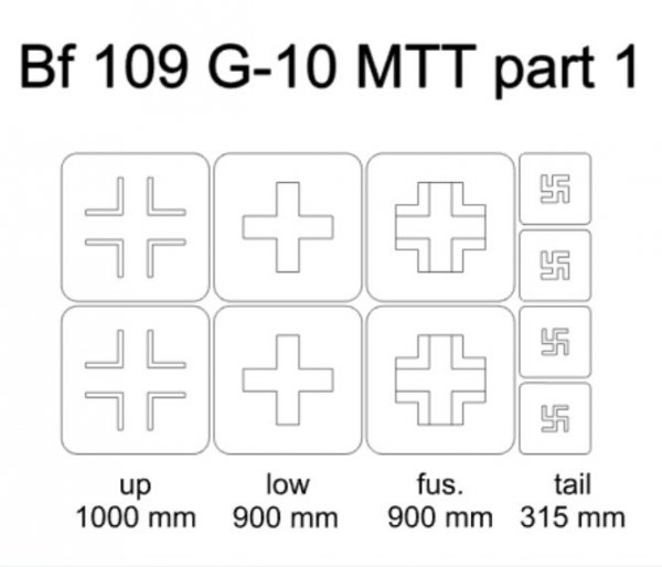 Omask 24023 Bf 109 G-10 MTT part 1 1/48