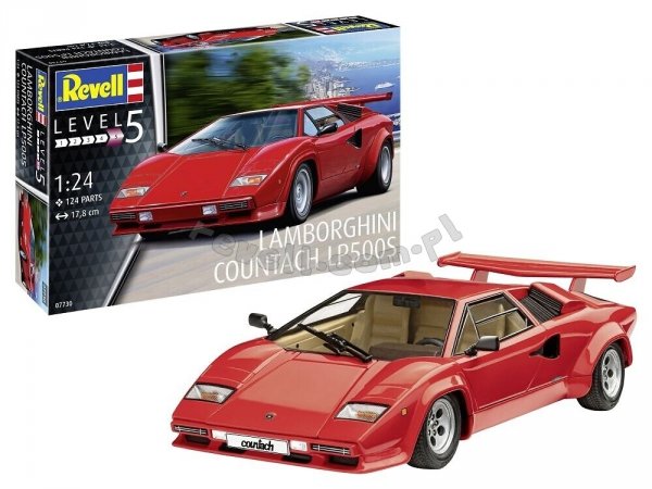 Revell 07730 Lamborghini Countach LP500S 1/24