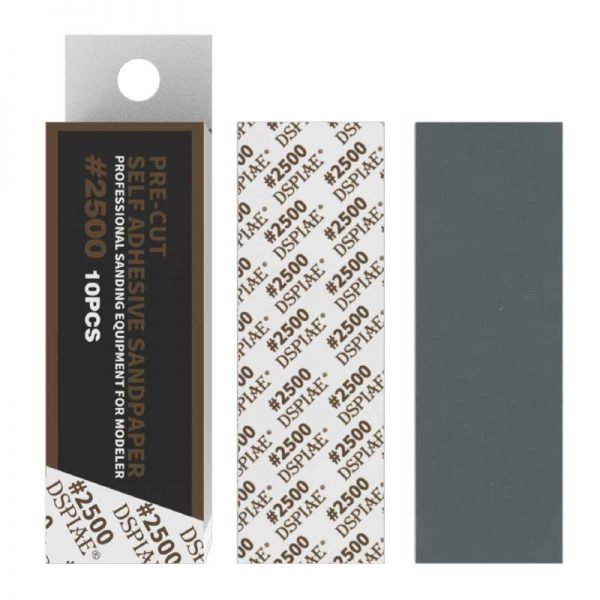 DSPIAE MSP-2500 #2500 DIE-CUTTING ADHESIVE SANDPAPER / PAPIER ŚCIERNY SAMOPRZYLEPNY