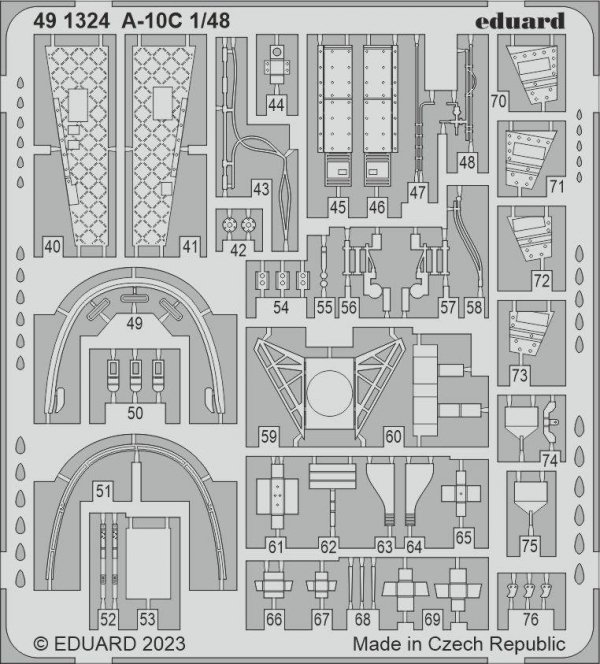 Eduard 491324 A-10C HOBBY BOSS 1/48
