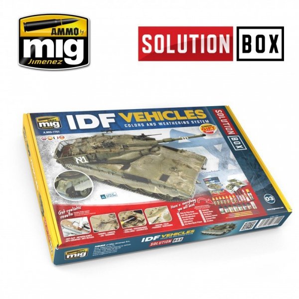 Ammo of Mig 7701 IDF VEHICLES SOLUTION BOX