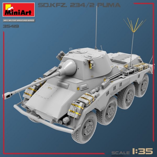 MiniArt 35419 SD.KFZ.234/2 PUMA 1/35