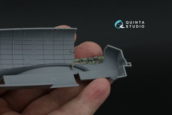 Quinta Studio QD+48556 Bristol Beaufighter TF.Mk.X 3D-Printed &amp; coloured Interior on decal paper (Tamiya) (with 3D-printed resin parts) 1/48
