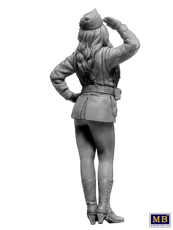 Master Box 24087 Pin-Up Series. "All the Way!" 1/24