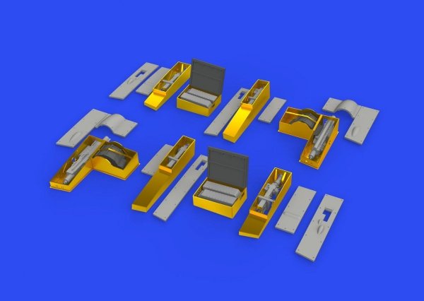 Eduard 648611 Spitfire Mk.IIb gun bays EDUARD 1/48