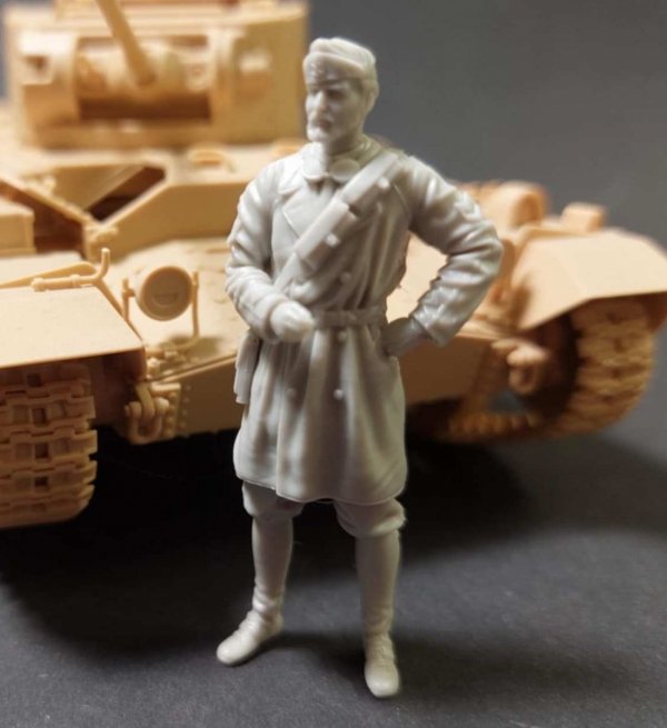 Panzer Art FI35-254 Italian tank officer 1/35