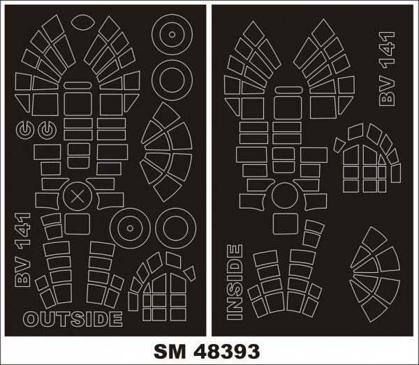 Montex SM48393 BV-141 HOBBY BOSS