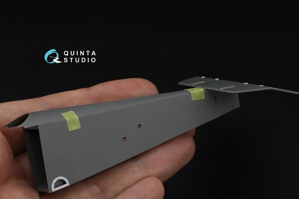 Quinta Studio QD32182 Nieuport XI 3D-Printed &amp; coloured Interior on decal paper (CSM) 1/32