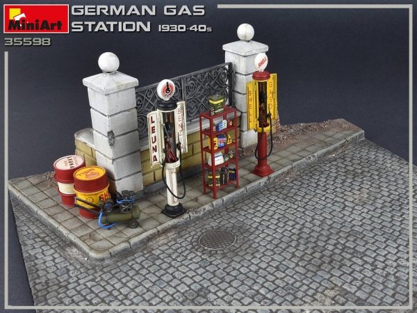 MiniArt 35598 GERMAN GAS STATION 1930-40s 1/35