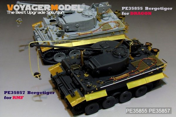 Voyager Model PE35855 WWII German Bergepanzer Tiger I basic For DRAGON 6850 1/35