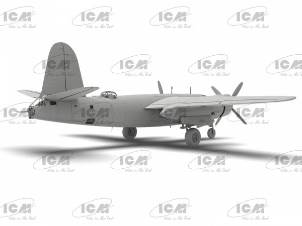 ICM 48325 B-26F Marauder WWII American Bomber 1/48
