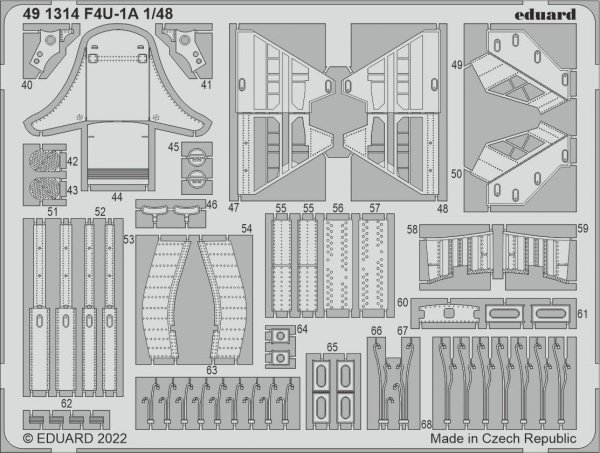 Eduard 491314 F4U-1A HOBBY BOSS 1/48