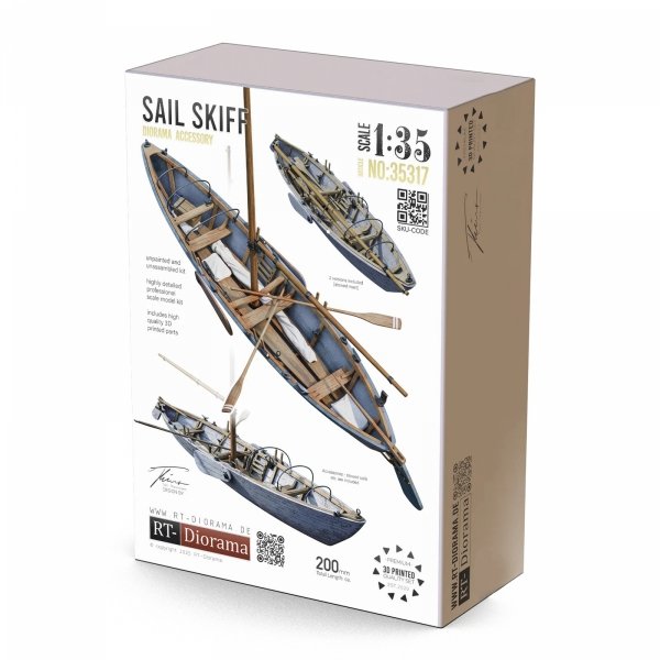 RT-Diorama 35317 Sail Skiff 1/35