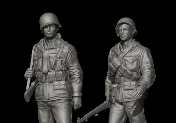 Panzer Art FI35-095 US Soldiers in M43 uniform set 1/35