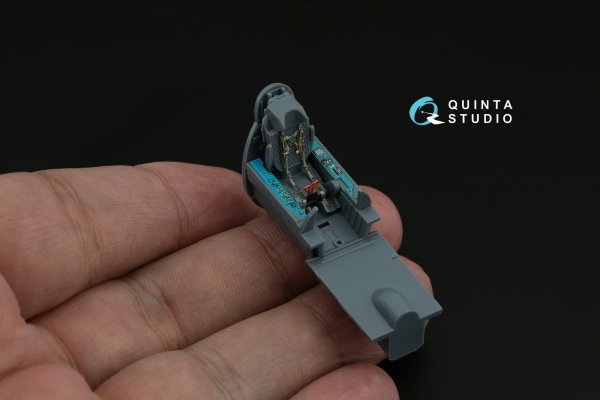Quinta Studio QD72228 MiG-21bis late 3D-Printed &amp; coloured Interior on decal paper ( Eduard ) 1/72