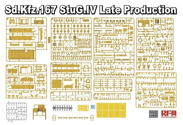 Rye Field Model 5111 Sd.Kfz. 167 StuG.IV Late Production 1/35