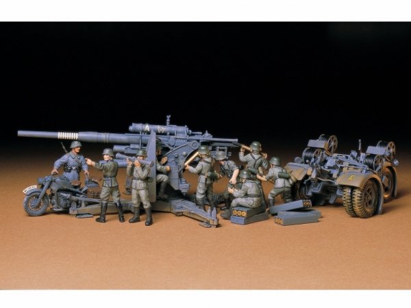 Tamiya 35017 German 88mm Gun Flak36/37 (1:35)