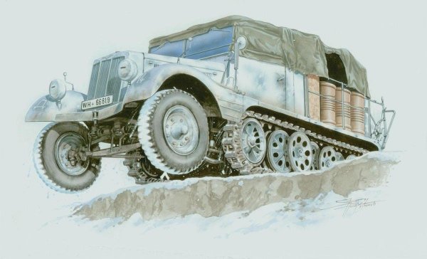 Special Armour 72010 Sd. Kfz 11/2 Entgiffungskraftwagen (1:72) 