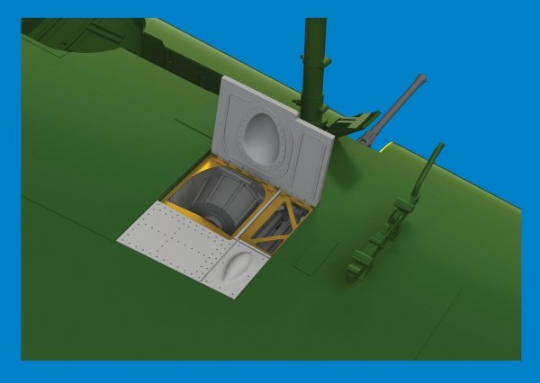 Eduard 6481095 A6M5 Type 52 gun bays PRINT EDUARD 1/48