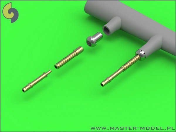 Master AM-24-009 Hawker Hurricane Mk IIC - Hispano Mk I 20mm cannons (with flat recoil springs) (1:24)