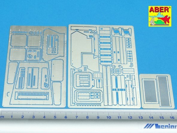 Aber 35A077 Engine upper deck for heavy armoured Car Sd. Kfz. 234 (1:35)