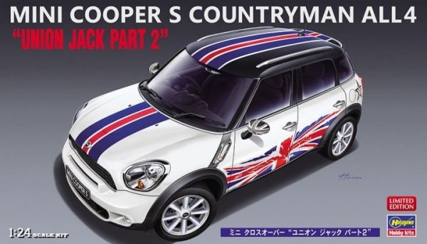 Hasegawa 20532 Mini Cooper S Countryman All4 &quot;Union Jack Part 2&quot; 1/24
