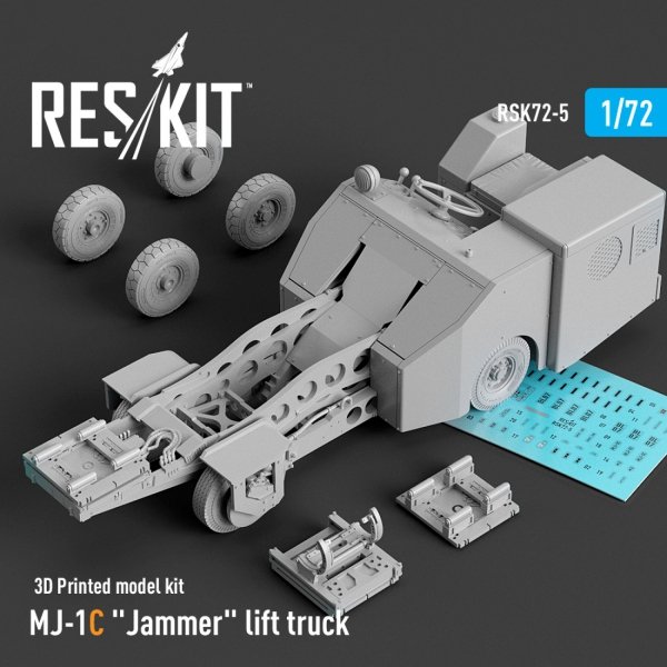 RESKIT RSK72-0005 MJ-1C "Jammer" lift truck  (3D Printed model kit) (1/72)