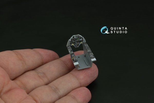 Quinta Studio QD48626 A-4M Skyhawk 3D-Printed &amp; coloured Interior on decal paper ( Hobby Boss ) 1/48