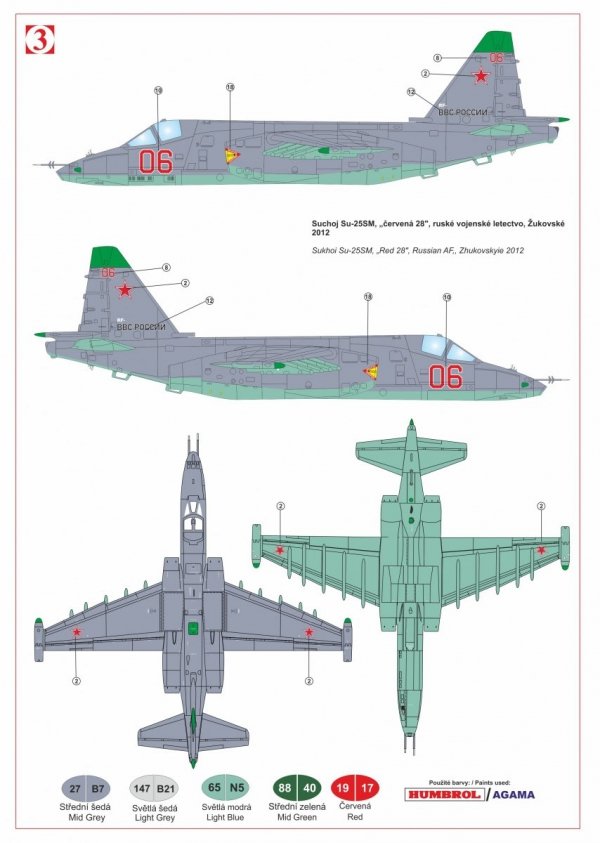 Kozavody Prostejov KPM4806 Su-25SM (1:48)