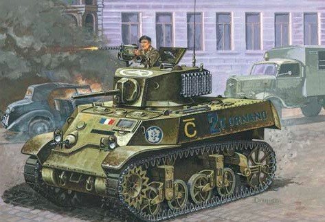 Mirage Hobby 72676 M3A3 Liberation of Paris (1:72)