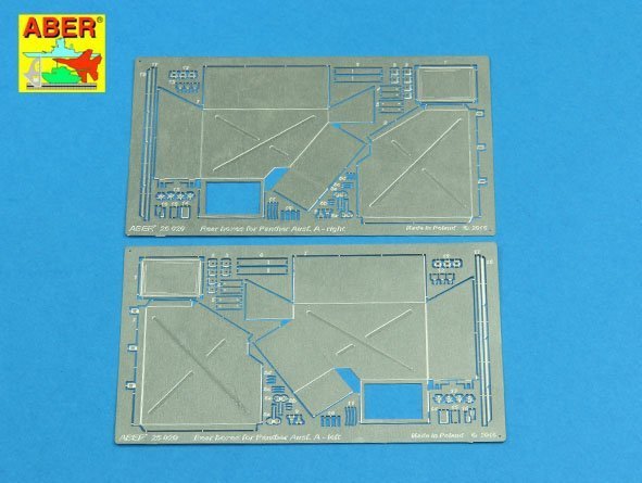 Aber 25020 Rear boxes for (Sd.Kfz. 171) Panther Ausf.A (1:25)