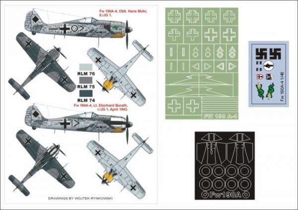 Montex K48139 Fw 190A-4 1/48