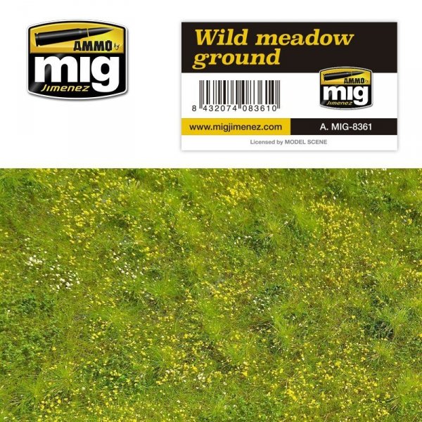 AMMO of Mig Jimenez 8361 WILD MEADOW GROUND 230 x 130 mm