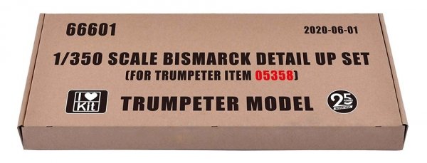 I Love Kit 66601 AV-8B Bismarck 1941 Detail-up Set for Trupmeter 05358 1/350