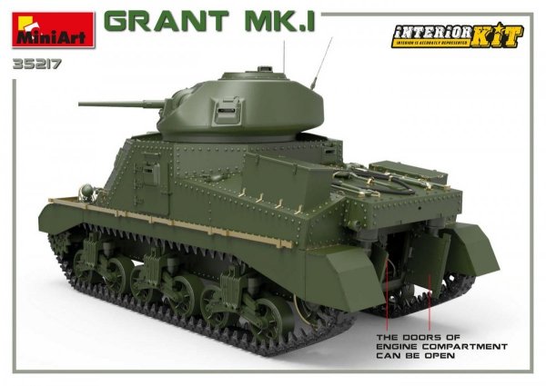 MiniArt 35217 Grant Mk.I w/interior 1/35