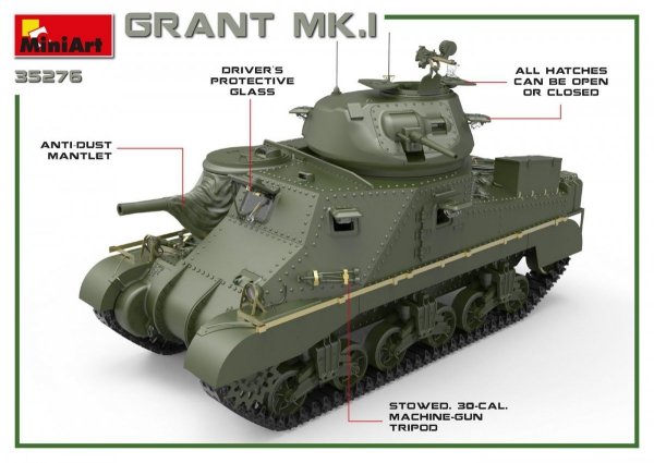 MiniArt 35276 GRANT Mk.I 1/35