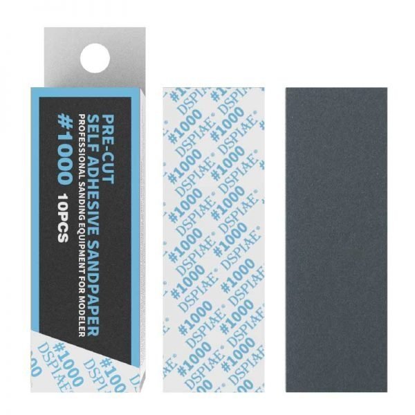 DSPIAE MSP-1000 #1000 DIE-CUTTING ADHESIVE SANDPAPER /  PAPIER ŚCIERNY SAMOPRZYLEPNY
