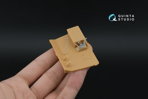 Quinta Studio QD+35172 KrAZ-255B 3D-Printed &amp; coloured Interior on decal paper (HobbyBoss) (with 3D-printed resin parts) 1/35