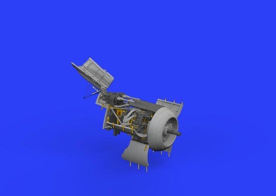 Eduard 648440 Fw 190A-8/ R2 engine &amp; fuselage guns 1/48 EDUARD