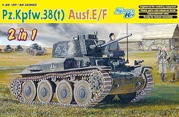 Dragon 6434 Pz.Kpfw.38(t) Ausf.E/F (1:35)