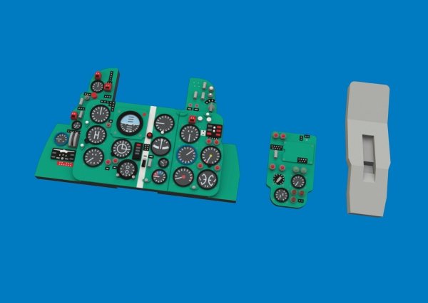 Eduard 644335 MiG-21F turquiose LööK for EDUARD 1/48