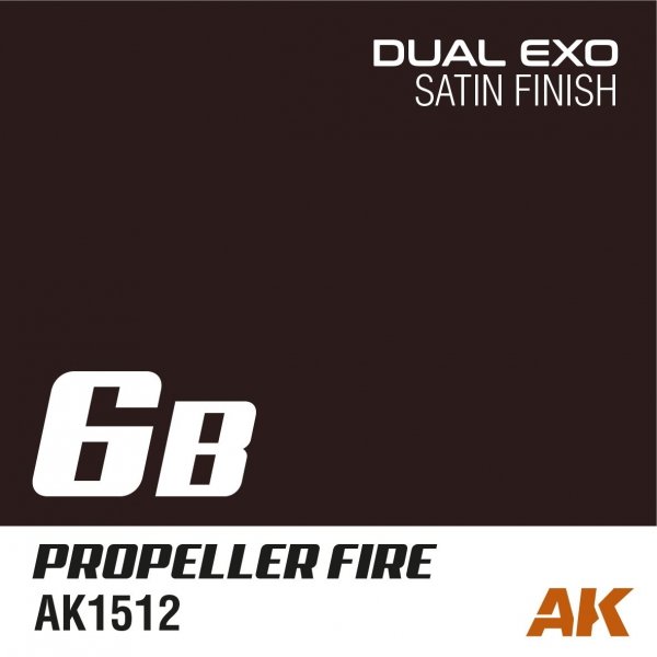 AK Interactive AK1548 DUAL EXO SET 6 – 6A OXIDE RED &amp; 6B PROPELLER FIRE