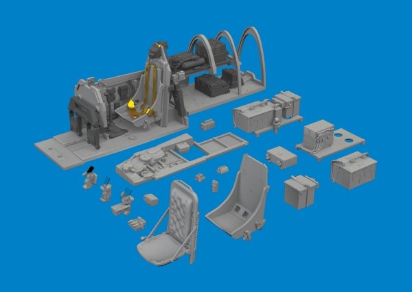 Eduard 6481032 P-51B Malcolm Hood canopy cockpit PRINT EDUARD 1/48